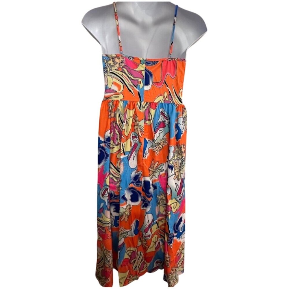Colorful Summer Mundefeis Dress Size L - Picture 4 of 9